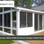 Modern glass patio enclosure providing year-round outdoor enjoyment.